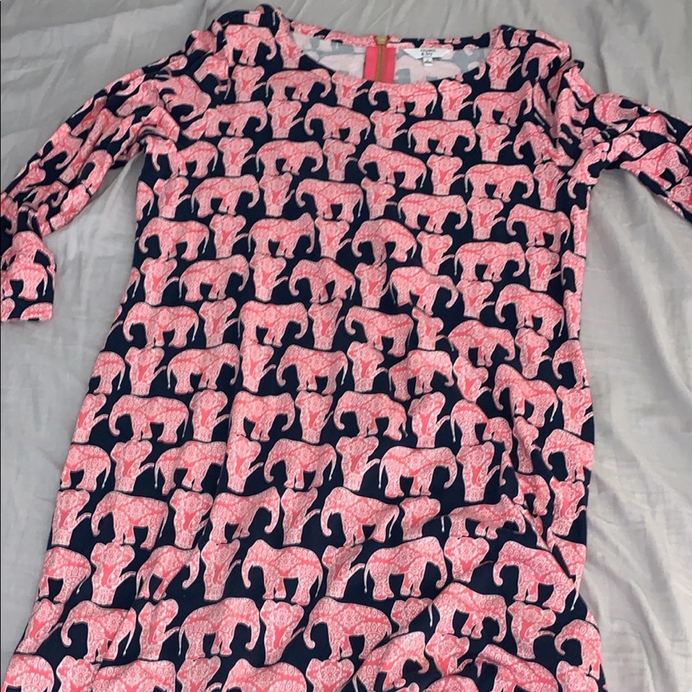 cute, semi casual elephant dress